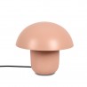 Kare Lampa Stołowa Mushroom 27 Cm         Brzoskwiniowa