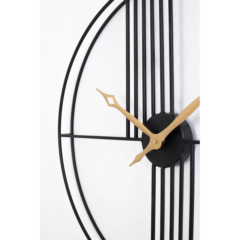 Kare Zegar Strings 60 Czarno-Złoty