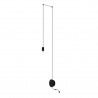 Lampa Ścienna Flusso Wall Czarna
