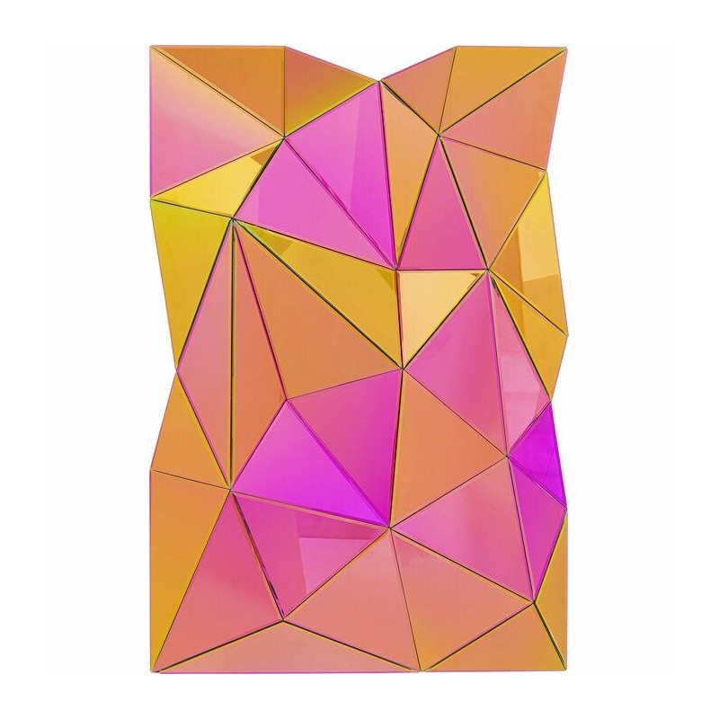 Kare Lustro Ścienne Prisma Color 120X80   Cm