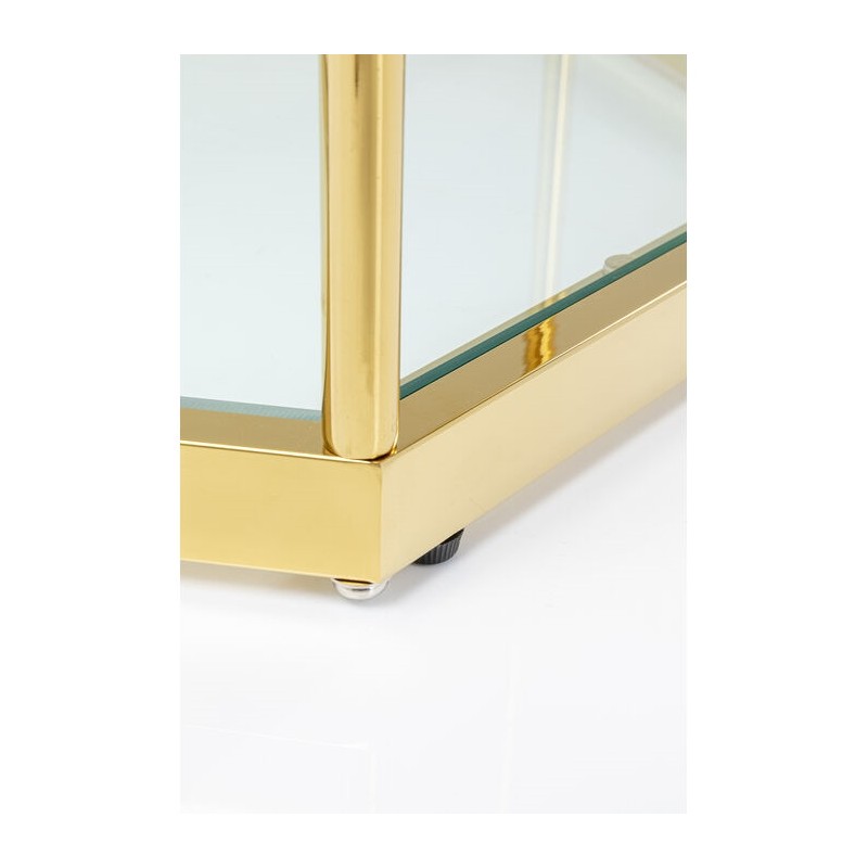 Kare Stolik Kawowy Comb Gold 45 Złoty