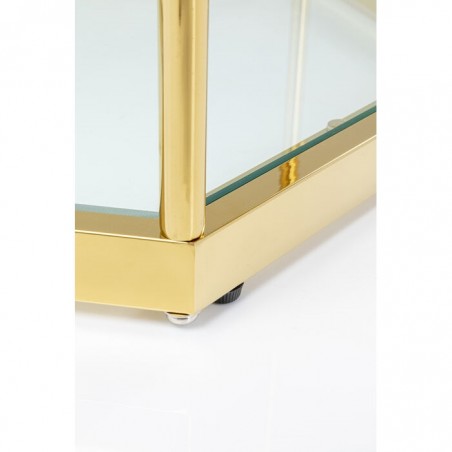 Kare Stolik Kawowy Comb Gold 45 Złoty