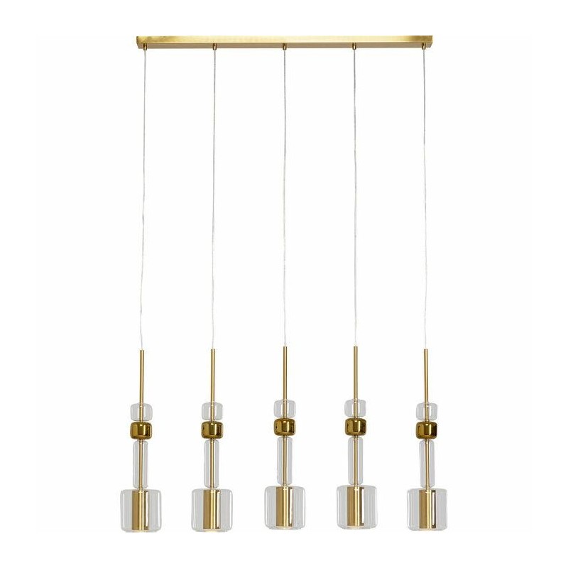 Kare Lampa Wisząca Candy Bar 103 Złota