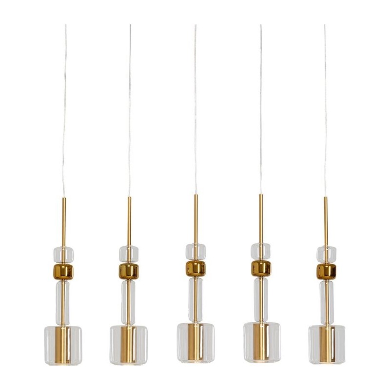 Kare Lampa Wisząca Candy Bar 103 Złota