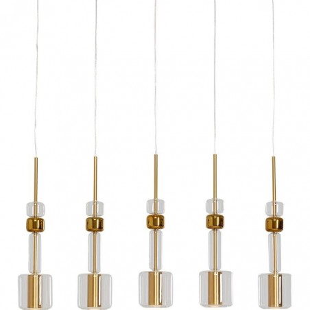 Kare Lampa Wisząca Candy Bar 103 Złota