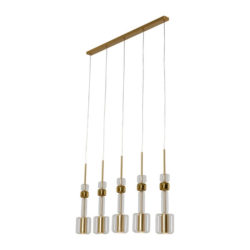 Kare Lampa Wisząca Candy Bar 103 Złota