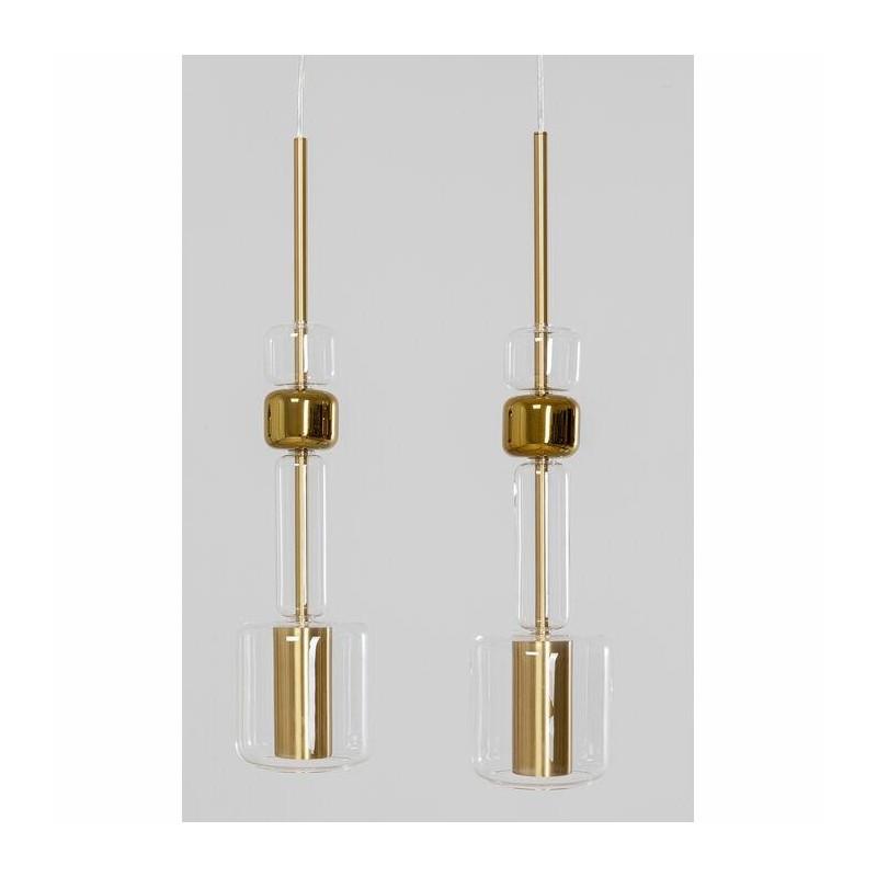 Kare Lampa Wisząca Candy Bar 103 Złota