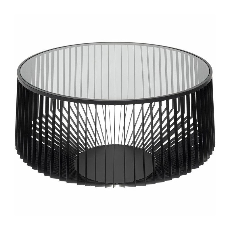 Kare Stolik Kawowy Corinne 80 Czarny