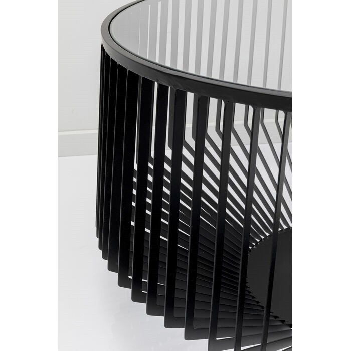 Kare Stolik Kawowy Corinne 80 Czarny