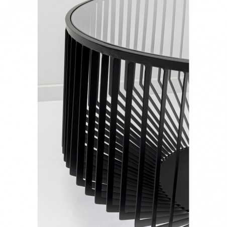 Kare Stolik Kawowy Corinne 80 Czarny