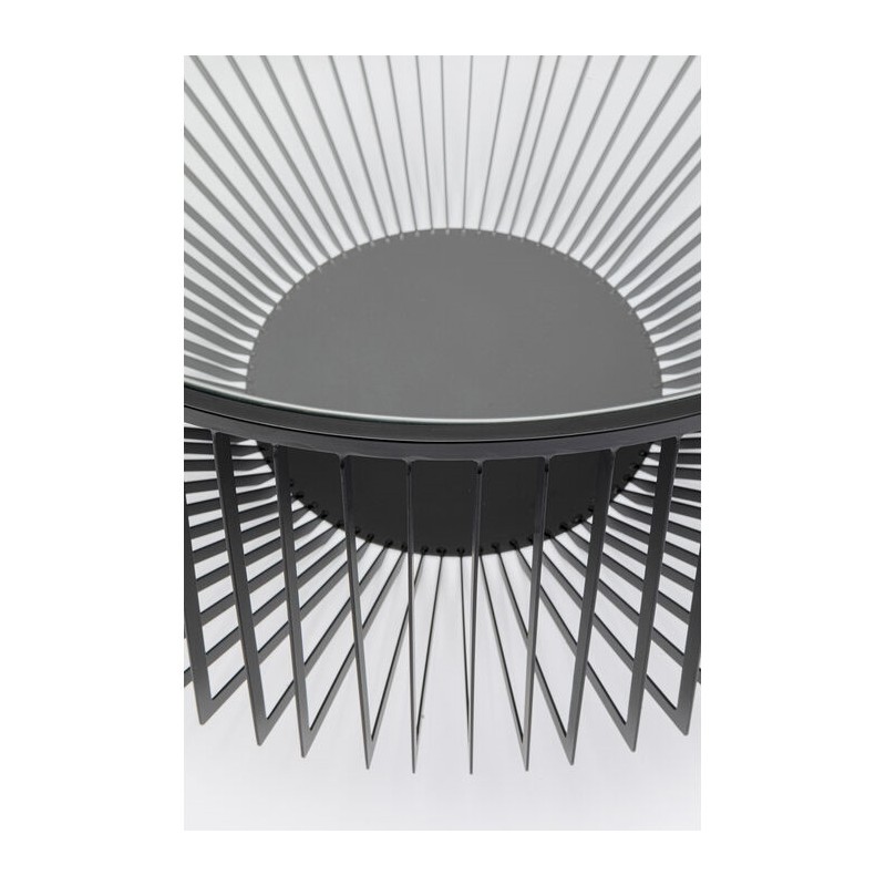 Kare Stolik Kawowy Corinne 80 Czarny