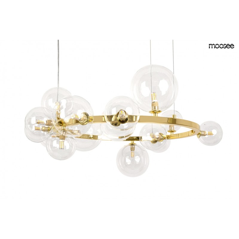 Moosee Lampa Wisząca Alure 85 Złota
