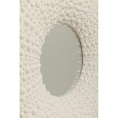 Kare Lustro Ścienne Sea Jewellery 110 Cm  Białe