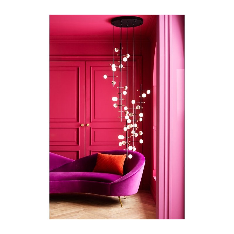 Kare Lampa Wisząca Trapez 280