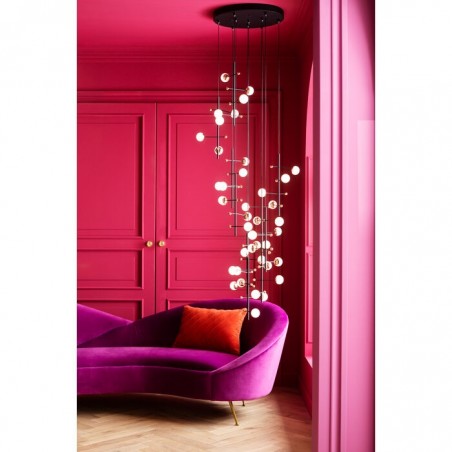 Kare Lampa Wisząca Trapez 280