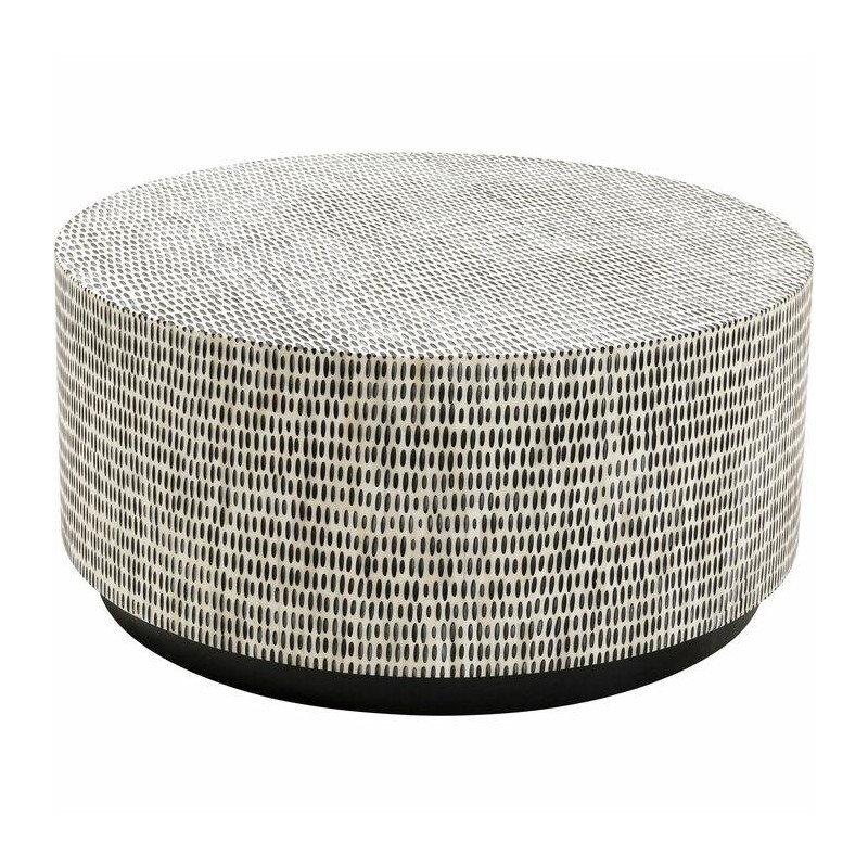 Kare Stolik Kawowy Piano 76 Cm