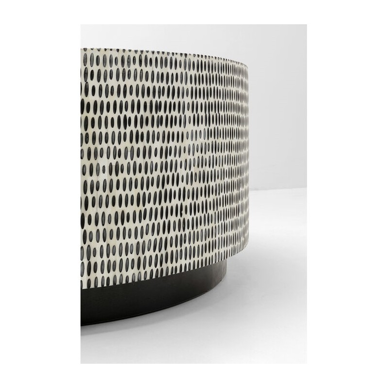 Kare Stolik Kawowy Piano 76 Cm