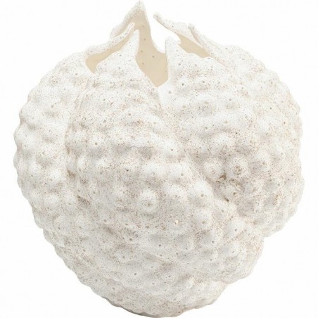 Kare Wazon Dekoracyjny Anemone 26Cm       Biały