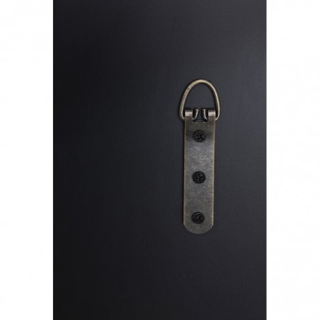 Kare Lustro Ścienne Bonita 71X109 Cm      Czarne