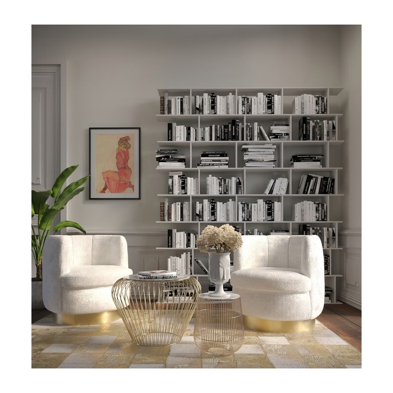 Kare Stolik Beam 32 Biały