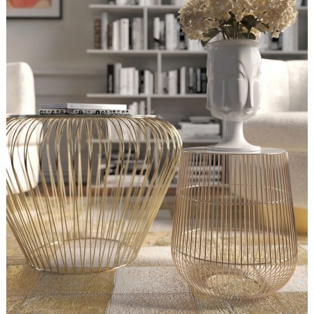 Kare Stolik Beam 32 Biały