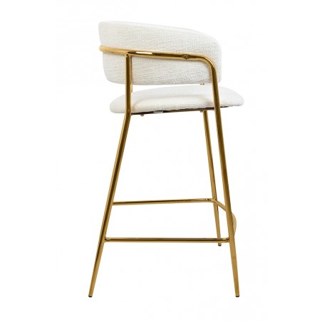 Krzesło Barowe Delta 65 Białe