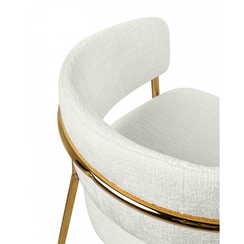 Krzesło Barowe Delta 65 Białe