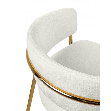 Krzesło Barowe Delta 65 Białe