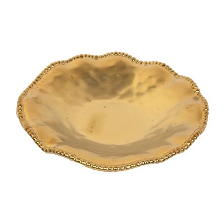 Kare Półmisek Bell Gold 36 Cm Złoty