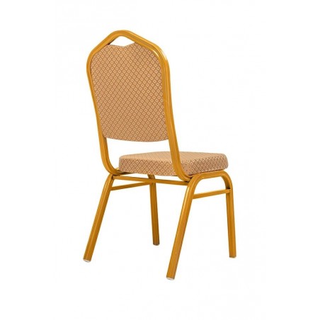 Krzesło Bankietowe Hera Beżowe / Złote