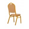 Krzesło Bankietowe Hera Beżowe / Złote