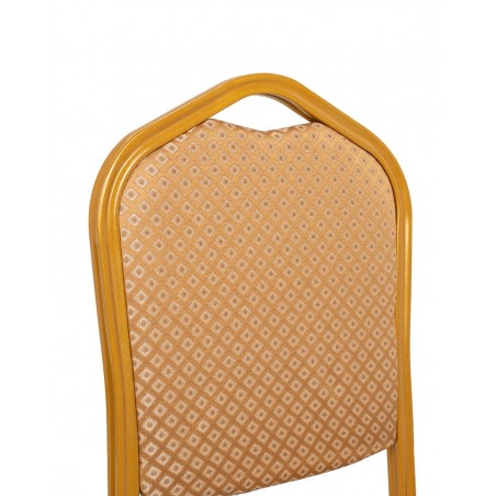 Krzesło Bankietowe Hera Beżowe / Złote