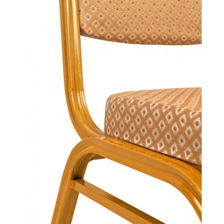 Krzesło Bankietowe Hera Beżowe / Złote