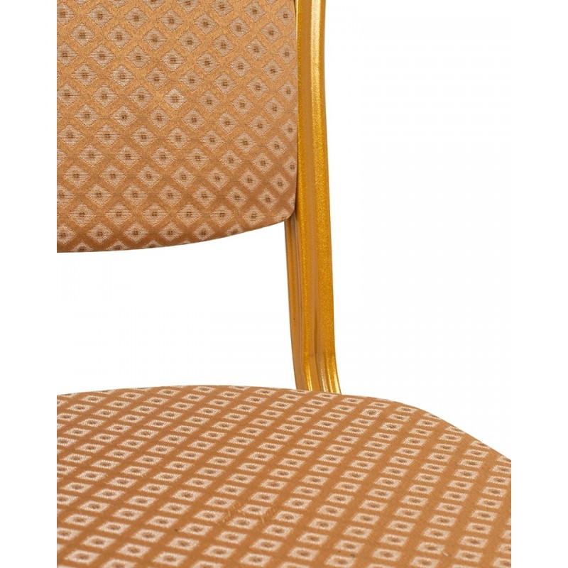 Krzesło Bankietowe Hera Beżowe / Złote