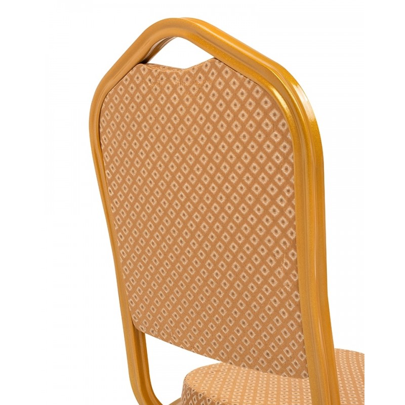 Krzesło Bankietowe Hera Beżowe / Złote