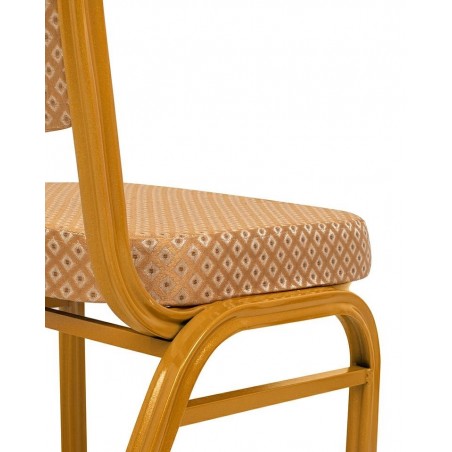 Krzesło Bankietowe Hera Beżowe / Złote