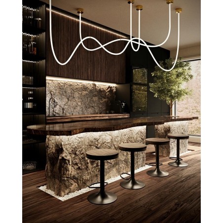 MOOSEE lampa wisząca LASSO 400 złota