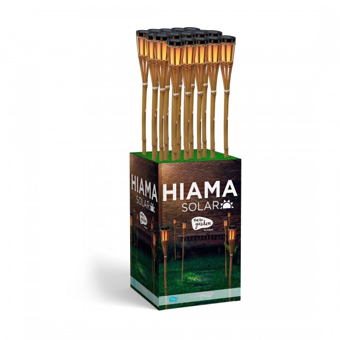 NEW GARDEN lampa ogrodowa HIAMA SOLAR z efektem...