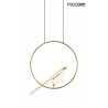MOOSEE lampa wisząca BIRD złota