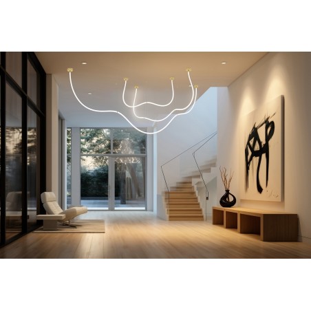 MOOSEE lampa wisząca LASSO 500 złota