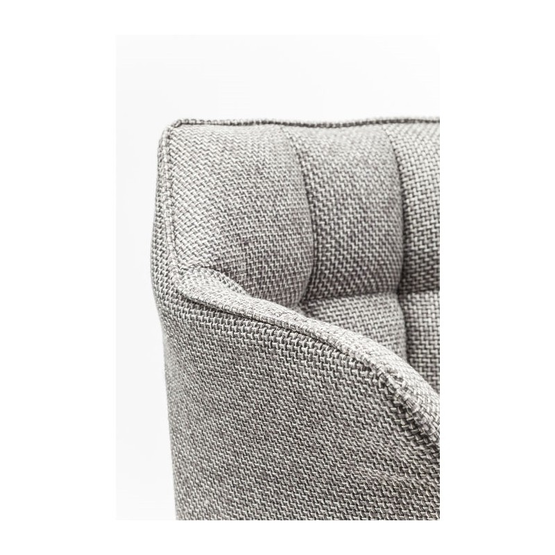 KARE krzesło barowe THINKTANK 2 szare