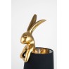 KARE lampa stołowa RABBIT 50 cm złota / czarna