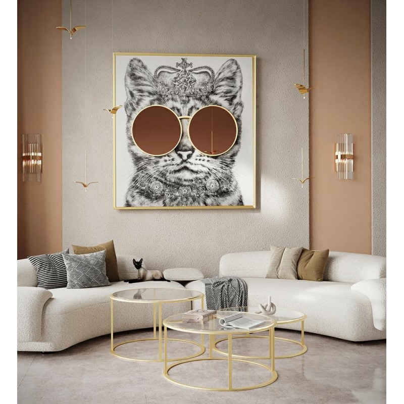 MOOSEE lampa wisząca GAVI A złota