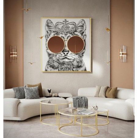 MOOSEE lampa ścienna MILAGRO złota