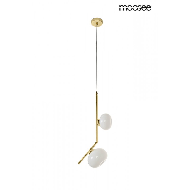 Moosee Lampa Wisząca Rugia Złota