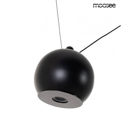 Moosee Lampa Wisząca Octo 5 Czarna