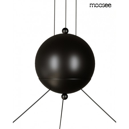 Moosee Lampa Wisząca Octo 3 Czarna
