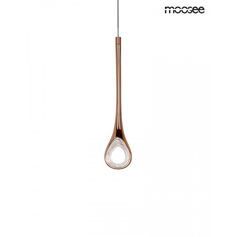 Moosee Lampa Wisząca Vuelo Miedziana