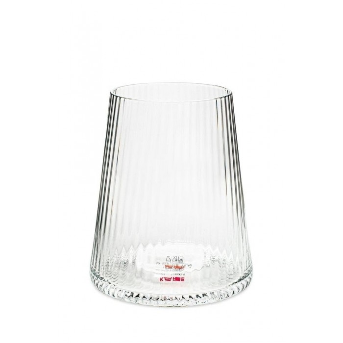 Kare Komplet 4 Szklanek Riffle 440Ml...