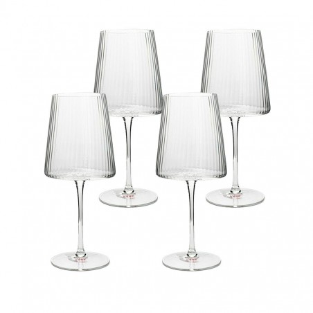 Kare Komplet Kieliszków Do Wina Riffle    760 Ml (4 Sztuki)